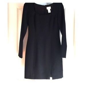 Black long sleeve dress  100percent acetate